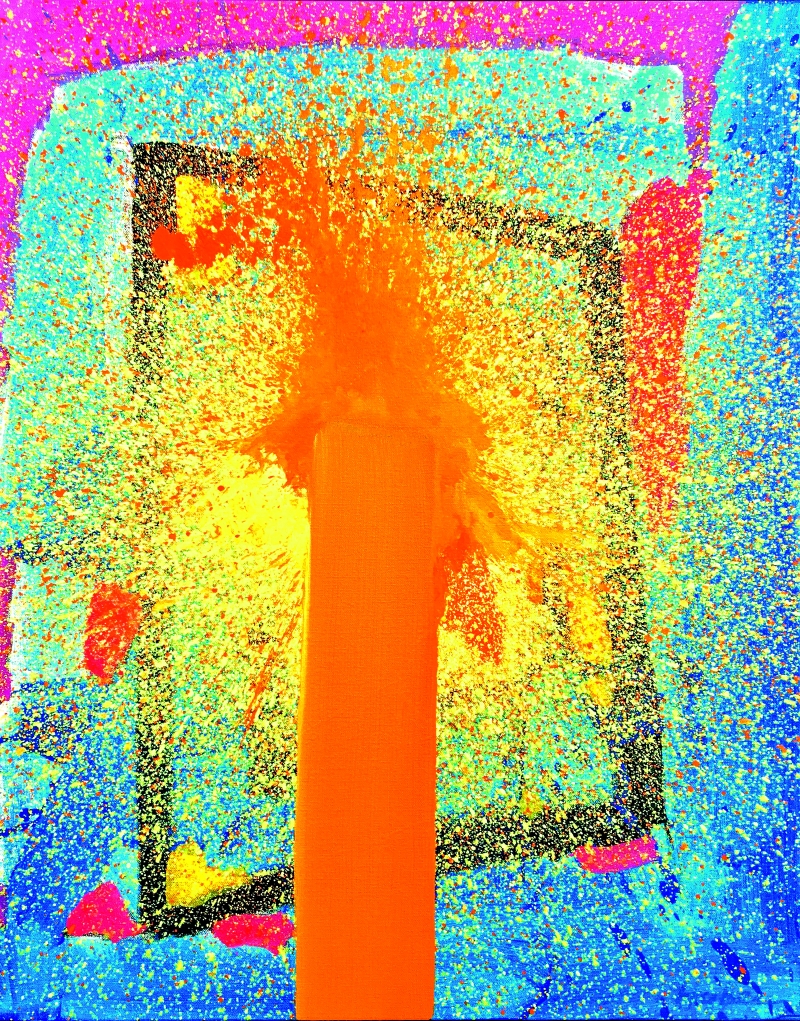 C. Anthony Huber, Entropy II, Abstract Constructionism series