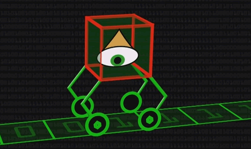 Turing machine illustration